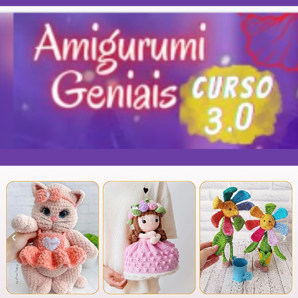 APRENDA AGORA 4500 MODELOS DE AMIGURUMI