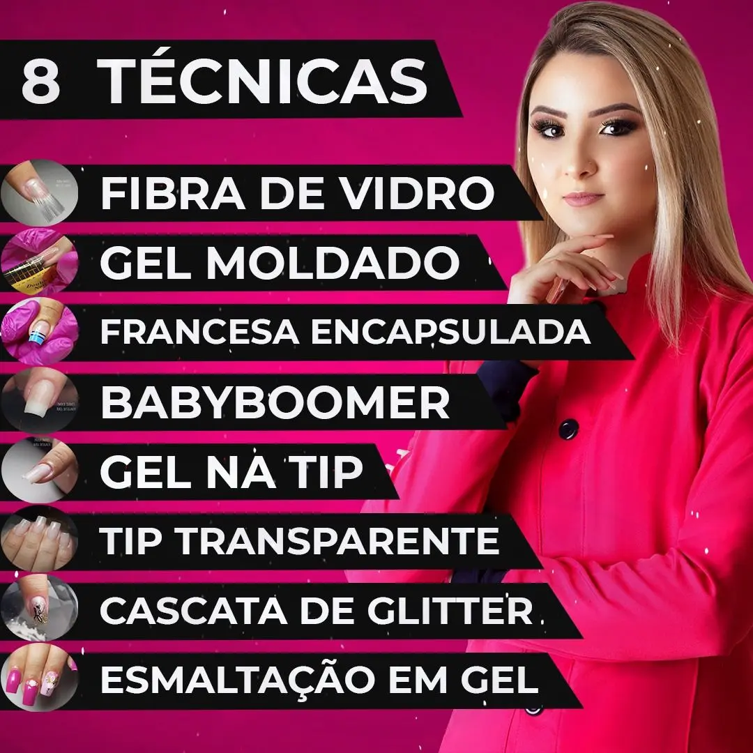 Curso Online de Alongamento de Unhas