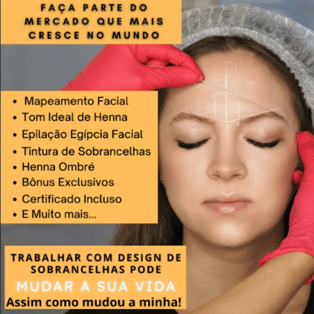 Curso Sobrancelhas Perfeitas 100% Online