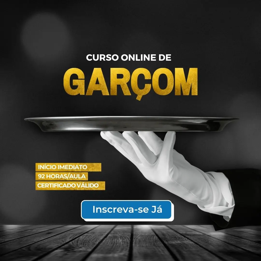 Curso de Garçom que Você Não Pode Perder