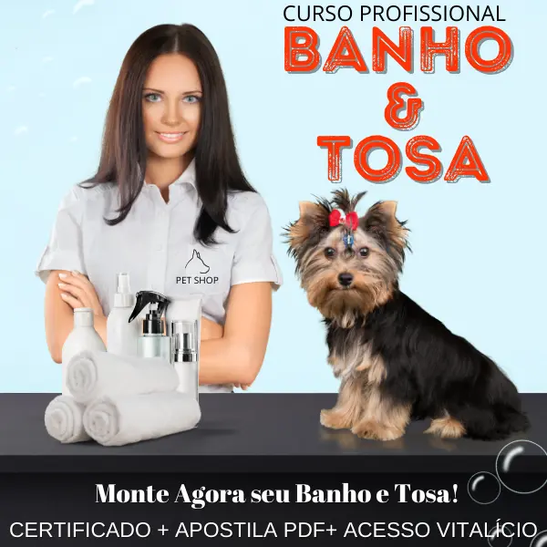 Curso de Banho e Tosa