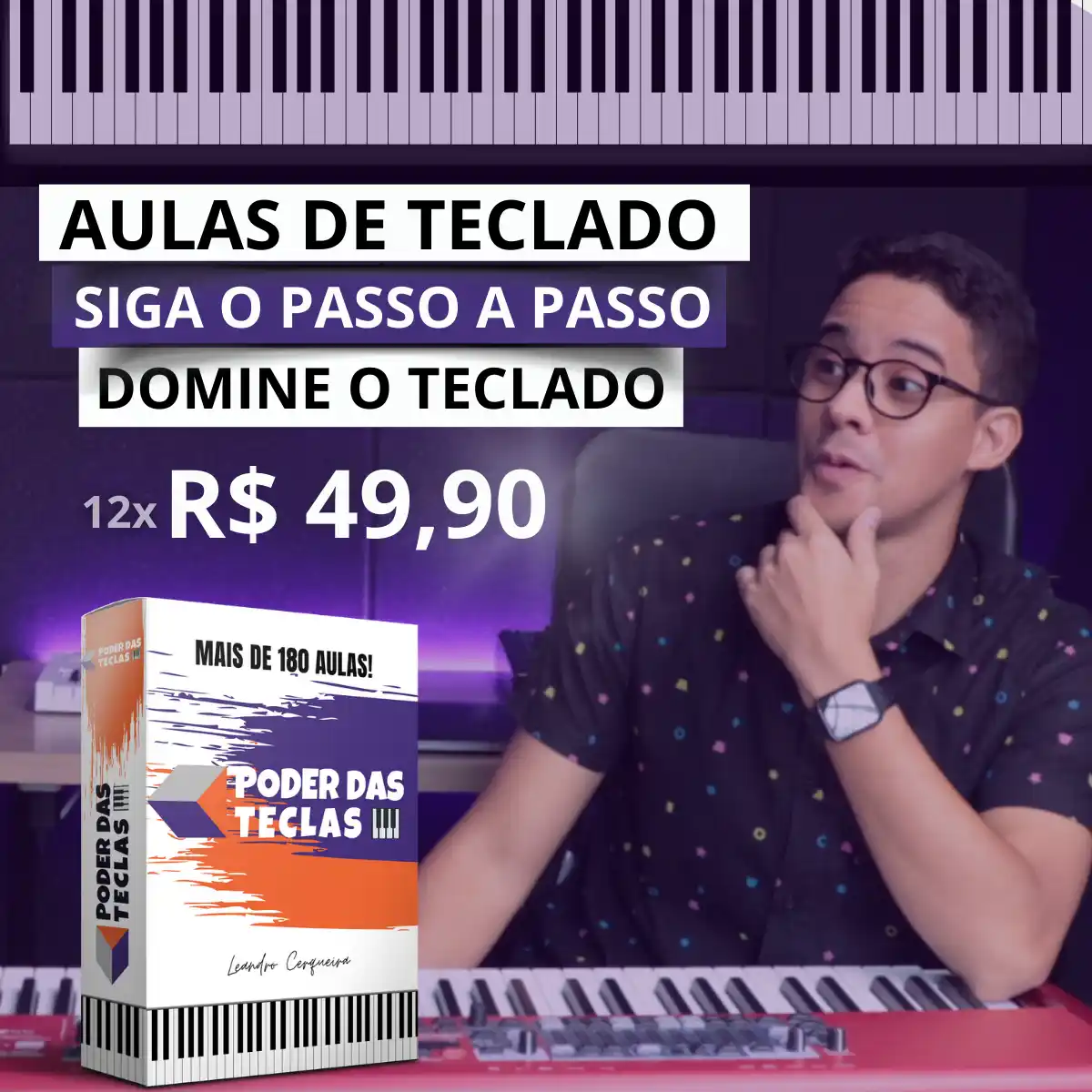 O melhor treinamento de TECLADO com ACESSO VITALÍCIO